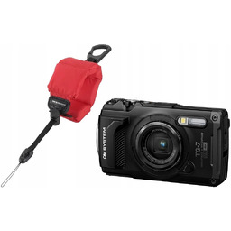 Aparat cyfrowy Olympus TG-7 czarny pasek pływający Olympus