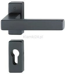 Toulon - Komplet klamek z aluminium na krótkim