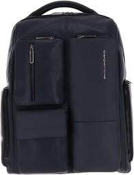 PIQUADRO W116 Duży plecak na PC 15,6'' skórzany,