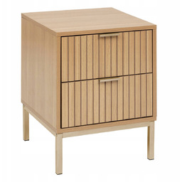 Szafka Nocna Mdf Z Dwoma Szufladami 40 X