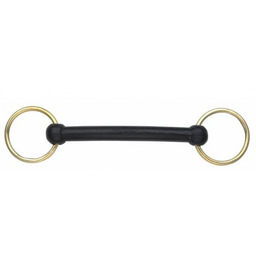 Shires Equestrian Wędzidło gumowe proste - Shires