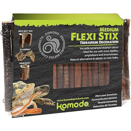 Komodo Flexi Stix, Medium, Terrarium lub Vivarium Décor,
