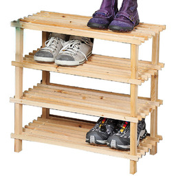 Kesper Gustowny stojak na buty z drewna sosnowego