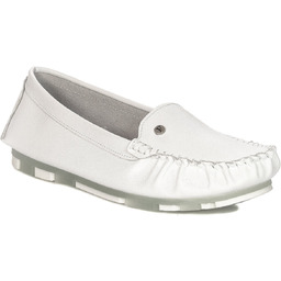 Filippo Mokasyny damskie skórzane White białe-37