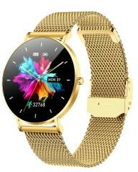 Manta Alexa 43mm Złoty Smartwatch