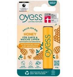 Balsam do ust z Miodem, Oyess Lippenpflege Honey,