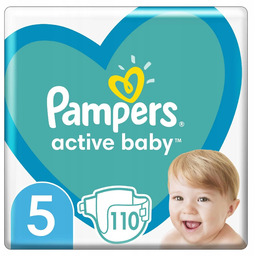 Pieluchy Pieluszki Pampers ActiveBaby 5 11-16 kg 110