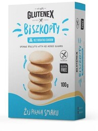 BISZKOPTY BEZ DODATKU CUKRÓW BEZGLUTENOWE 100 G -