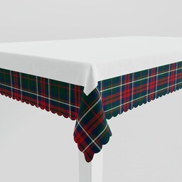 SZKOTI Obrus , 140x220cm, zielony