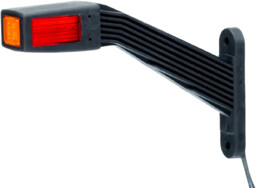 Lampa obrysowa FRISTOM FT-145 LED prawa na gumowym