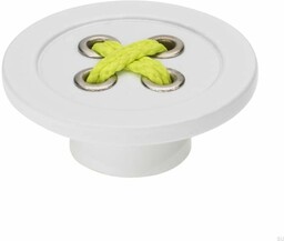 Gałka meblowa SM8257F 58 Plastikowa Biała
