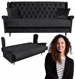 Wersalka 3 osobowa sofa z funkcją spania WELUR