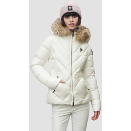 BLAUER Alicia Biała kurtka damska Short Jackets, Rozmiar