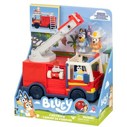 BLUEY Zestaw figurek Wóz strażacki BLU17610