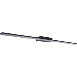 Kinkiet łazienkowy czarny metalowy 90cm IP44 AZ3350