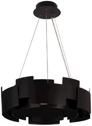 Milagro TORINO BLACK ML6141 lampa wisząca czarny geometryczne