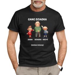 Gang dziadka - męska koszulka na prezent produkt