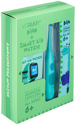 VITAMMY DINO zielona + VITAMMY SMART KID WATCH