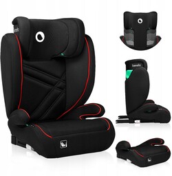 Lionelo Hugo Fotelik Samochodowy Isofix 15-36 kg i-Size