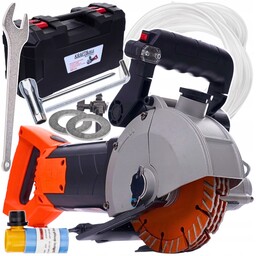 Bruzdownica Do Betonu Elektryczna Duża Laser Zestaw 4