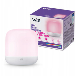 Lampka Biurkowa Nocna Led Inteligentna Przenośna Cct Rgb