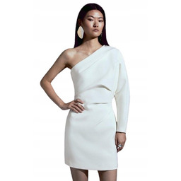 KAREN MILLEN SUKIENKA NA JEDNO RAMIĘ MINI 36