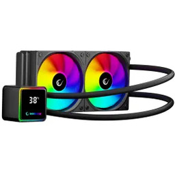 Rampage Infinite V240 ARGB Czarny Chłodzenie wodne