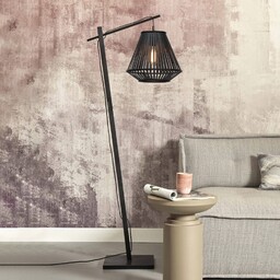 Good & Mojo Lampa stojąca Merapi, czarny, salon