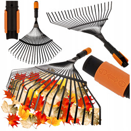Grabie Do Liści Trawy Fiskars Lekkie Grabki Ogrodowe