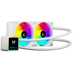 Rampage Infinite V240 ARGB Biały Chłodzenie wodne