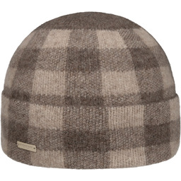 Czapka z Sukna Welnianego Wool Check by Seeberger,