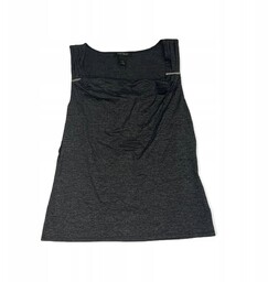 Elegancka koszulka damska ramiączka WHITE BLACK L
