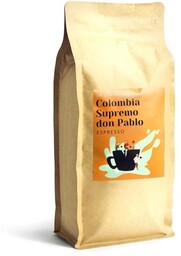 Kawa ziarnista Świeżo Palona Colombia Supremo Don Pablo