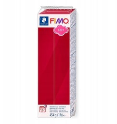 MASA TERMOUTWARDZALNA FIMO 454G KARMINOWY