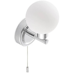 Lindby - Zaniba Lampa Ścienna Chrome
