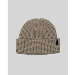 czapka zimowa BEYOND MEDALS - Waffle Beanie Lt.Beige