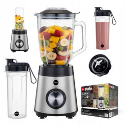 Blender kielichowy szklany do koktajli smoothie 2L 1000W