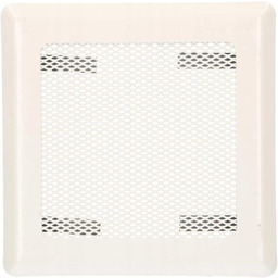 Kratka Wentylacyjna Kominkowa Metal 16X16Cm Biała