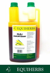 EQUIHERBS Olej kukurydziany 1L