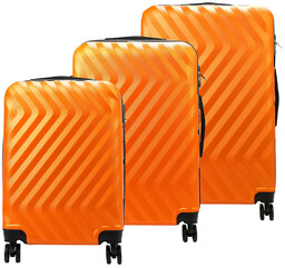 Pierre Cardin zestaw podróżny trzech walizek twarde ABS