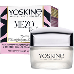 Yoskine, Mezo Peptide Expert, Regenerujący krem przeciwzmarszczkowy 70+,