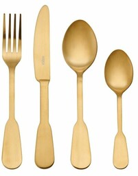 Mikasa Komplet złotych sztućców SOHO GOLD 16 el.