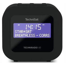 Radiobudzik Radio Budzik TechniSat TechniRadio 40 Usb Czarny