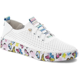 Artiker Półbuty damskie, cholewka ze skóry naturalnej