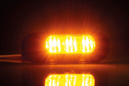 Lampa ostrzegawcza błyskowa FRISTOM FT-210 LED żółta diody