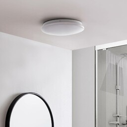 Lindby Smart lampa sufitowa LED Emeryn opal biały