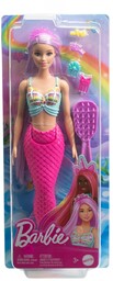 BARBIE - Syrenka Lalka Długie włosy