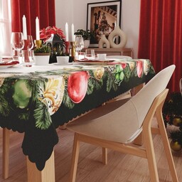 BOMBKI Obrus , 140x220cm, zielony