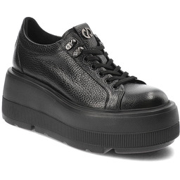 Czarne Sneakersy Carinii Modne Buty Damskie