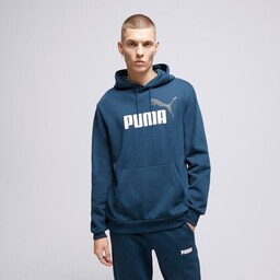 PUMA BLUZA Z KAPTUREM CORE LL HD MARINA